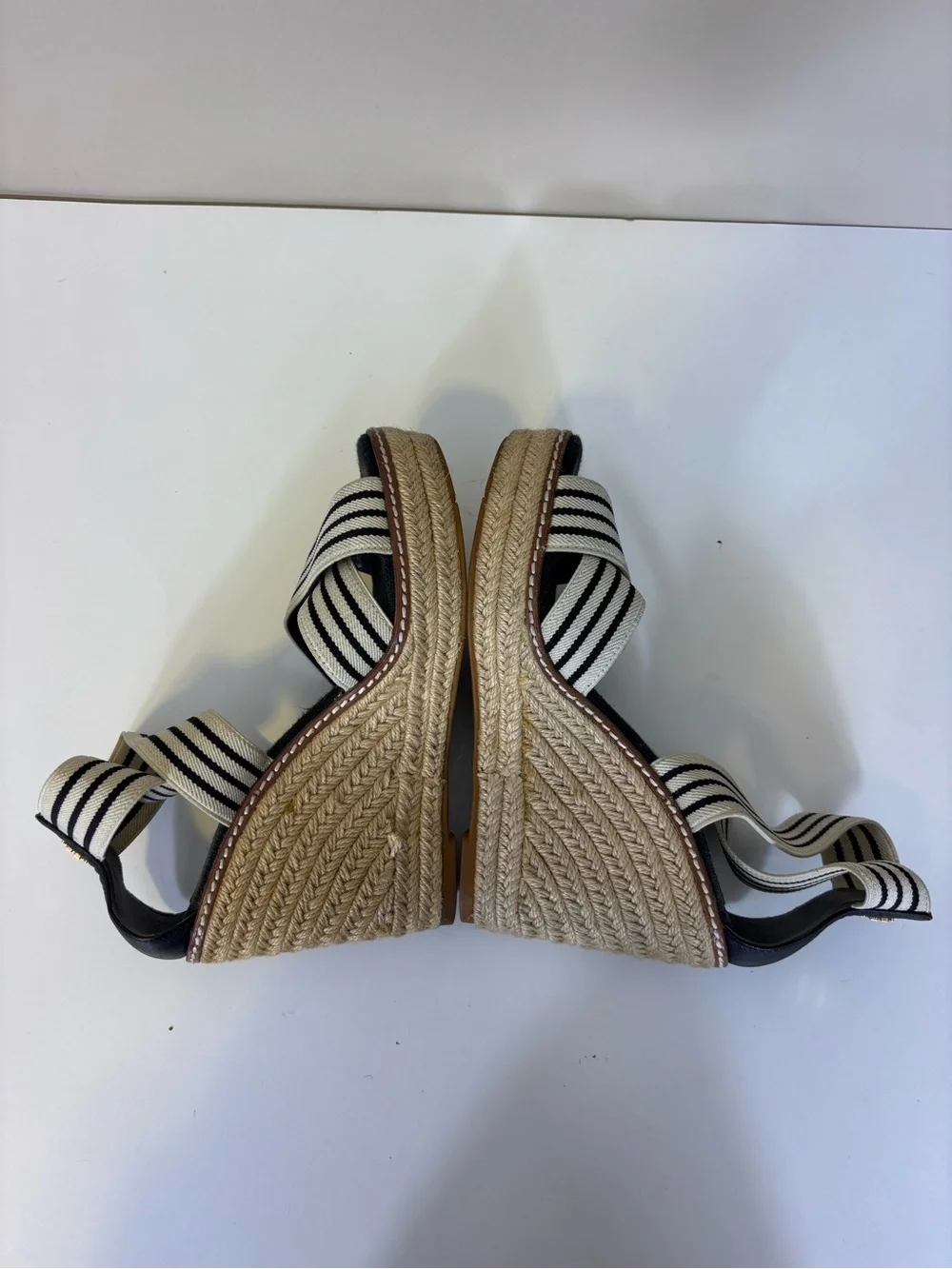 Tory Burch striped ankle